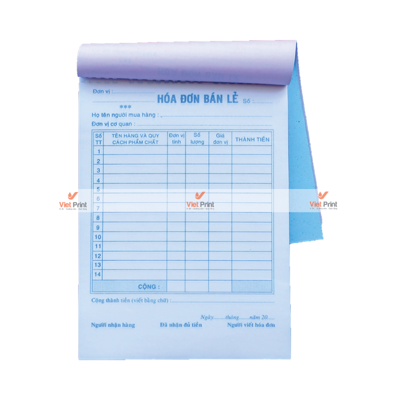 Mẫu Hóa Đơn